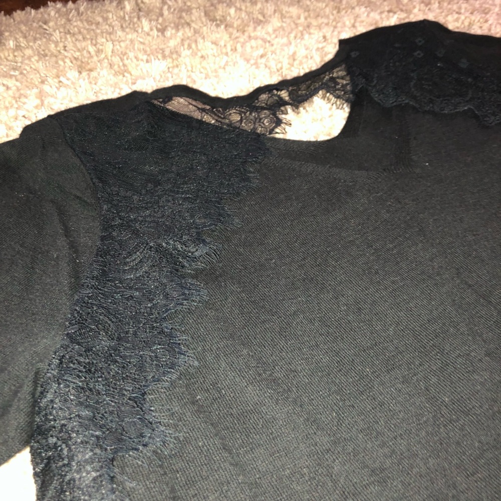 NWOT Maurice’s Plus Size Lace Back Sweater
